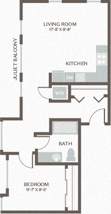 Maris Apartments West Seattle WA One Bed 8